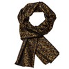 YOHOWA 2PCS Scarf Necktie Set Men/Women Fashion Silk Lightweight Feeling
