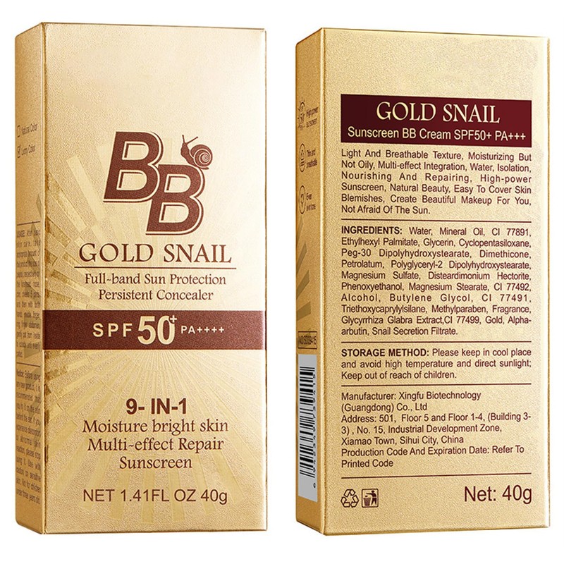Korean BB Cream with SPF 50, 9 in 1 BB