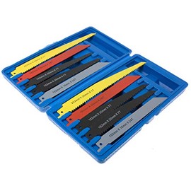 toolzone PA074 Reciprocating Saw Blades - Multi-Colour (10-Piece)