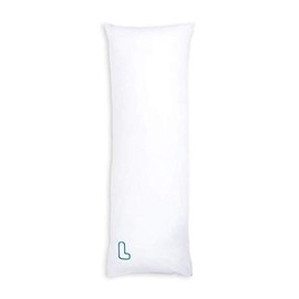 snuggL Standard Body Pillow with Cool Hypoallergenic Fibers (2 Cases, Cumulus White)