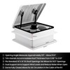 Pafessa 14” RV Roof Vent Fan 4 Speed Reversible -