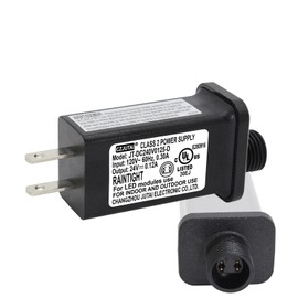PremierAdapter Power Supply, Transformer for CZJUTAI JT-DC240V0125-C RKPO-UL2400125IP44-1for Christmas Lighting, String Light, Projector Light, Lawn Lamp, Inflatable Device [X430]