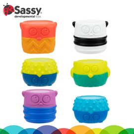 Sassy Baby STEM Magnetic Stacking Pals - 6m+