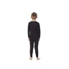 Kids Heat Baselayer Set,Black,X-Large