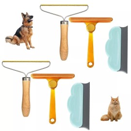 6PCS Pet Hair Remover Tool Dog Fur Remover Pro Combo for Couch Furniture Pet Bed