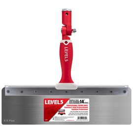 LEVEL5 14" Offset Knife, 0.5mm Stainless Steel FLEX Blade | Soft-Grip Handle | 5-387