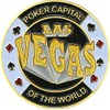 Fa. Wessel Pokerguard Poker Card Guard Las Vegas Real Gold-Plated