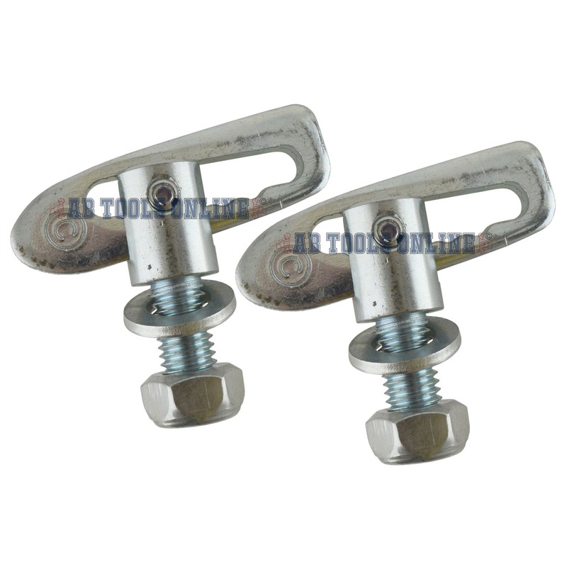 2 x M12 Threaded Antiluce 19mm Nut Bolt Fasteners Tailgate