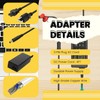 Marg AC Adapter Charger Replacement for Hover-1 Rebel H1-REBL FY0132940400