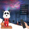 Star Light Projector with Bluetooth Speaker Panda Shape Projection Lamp