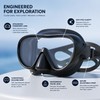 Kids Full-Vision Swim Mask for Pool Practice – Anti-Fog Polycarbonate