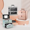 Joligrace Extra Large Makeup Train Case Nail Polish with Drawer