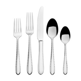 Mikasa Arturo 18/10 20 Piece Stainless Steel Flatware Set, Service For 4