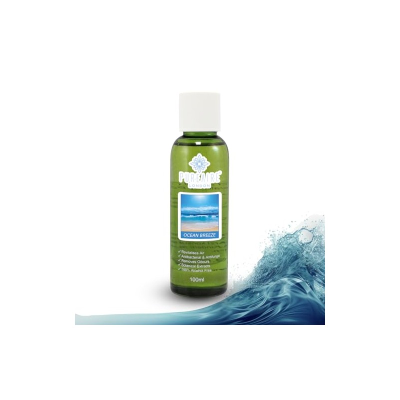 PureAire Essential Oil Blend Ocean Breeze 100ml Essential Oils For