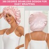 Shower Cap Silk Bonnet for Sleeping - Smooth satin headscarf
