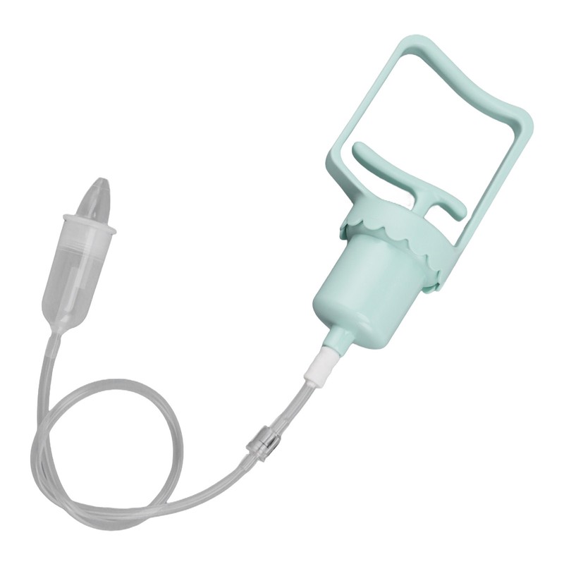 Baby Nose Aspirator Hand Puller Nose Sucker Manual Soft Silicone