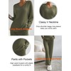 Famulily Pyjamas for Women Long Sleeve V-Neck Loungewear Leisure Suit