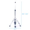 Professional Foldable Hi-Hat Stand,Control Style Drum Hi-Hat Cymbal Stand with
