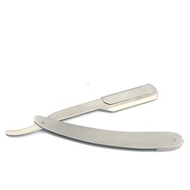Precise Canada Barber Straight Edge Razor - Made Of Stainless Steel With - Easy Blades Replacement Mechanism - Close Shaving Men's Manual Shaver - Perfect for Barbershops