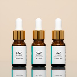 랑팡 EGF FGF IGF 3GF 리포좀 원액 100% 겉탄력 속탄력 시너지 앰플 3종 세트 Langpang EGF FGF IGF 3GF Liposome Concentrate 100% Elasticity Synergy Ampoule Set of 3, 10ml × 1세트