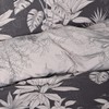 Sleepdown Tropical Monkey Black Natural Reversible Duvet Cover Quilt Bedding