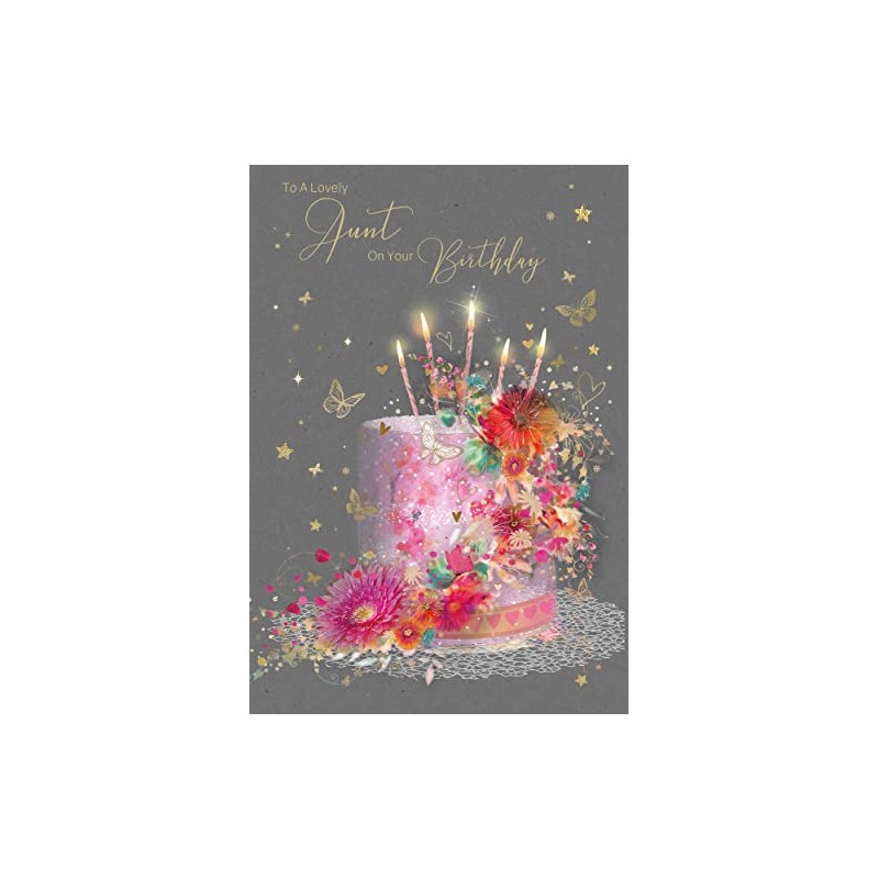 Cherry Orchard Aunt Birthday Card
