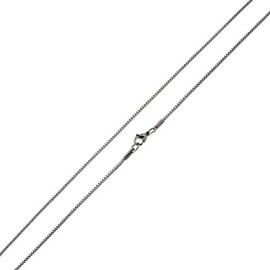 Stainless Steel Box Chain Necklace 1.5MM - 20"