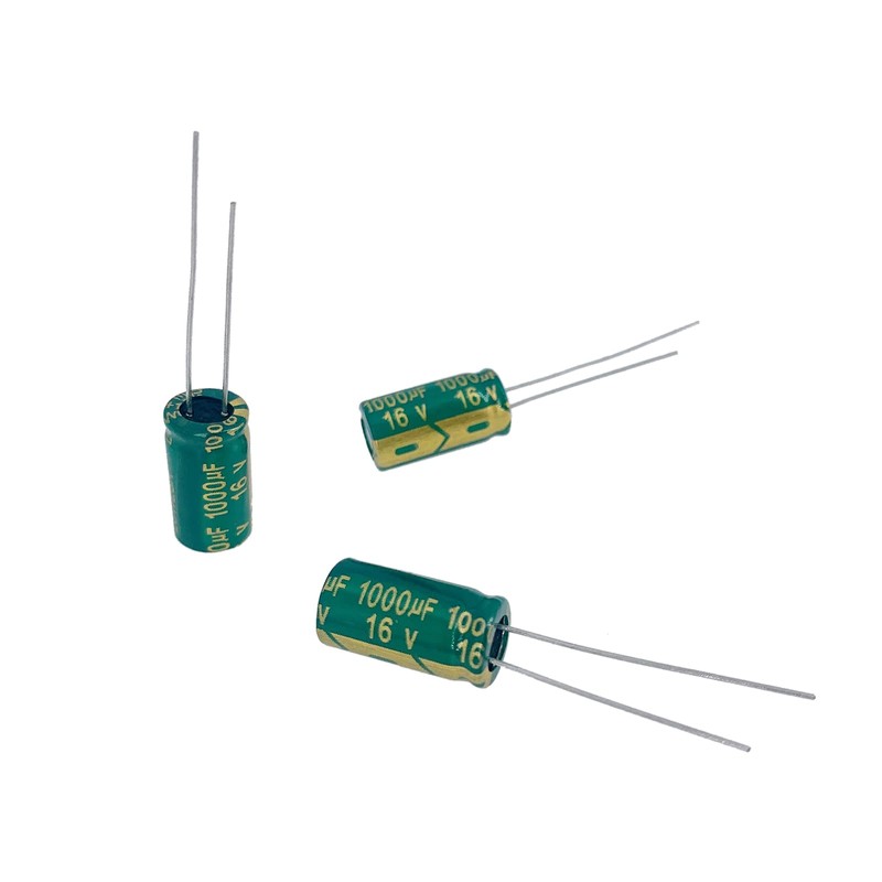 PENGLIN 10pcs Electrolytic Capacitors Aluminum Electrolytic Capacitors 16V 1000UF 105℃