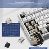 Womier RD75 Pro 75% Wireless Gaming Keyboard, Quick Release Aluminum