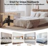 2 PCS Bed Frame Adapter for Headboard,Queen Bed Modification Plate