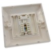 kenable RJ45 Face Plate Wall Sockets Cat5E Single 1 Port