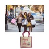 Shopping is Great Reusable Jute Shopping Bag 31cm x 31cm