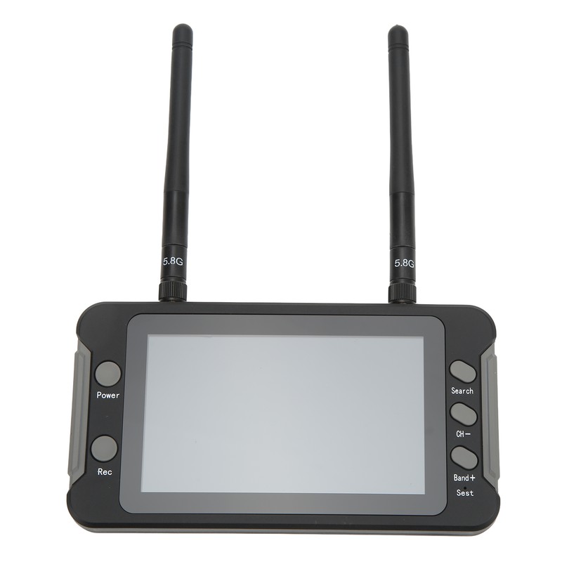 For FPV Receiver Monitor 4.3 Inch 5.8GHz 40CH DVR Function