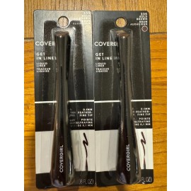 COVERGIRL 2 Covergirl Get in Line Liquid Liner #335 Bold Brown NEW SEALED