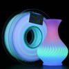 Glow-in-the-Dark PLA Filament, 1.75mm, 1KG/2.2LB:_Glow Starry Sky Blue_US (TO US