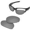 Glintbay 100% Precise-Fit Replacement Sunglass Lenses for Oakley Straight Jacket