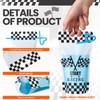 Sieral 200 Pcs Clear Drink Pouches with Straws Reclosable Zipper