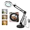 Zhiwei 10x Magnifying Glass with Light and Stand, 3 Color