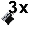 Set of 3 Horn Medical Emergency Resuscitation Wipes in Key