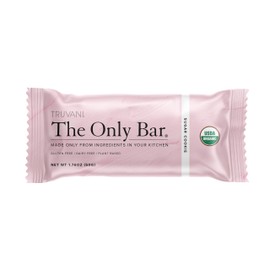 Truvani Plant Based Snack Bars | 6g Protein | 12 Pack Sugar Cookie | Organic | Vegan | The Only Bar | Dairy, Soy, and Gluten Free | Individually Wrapped