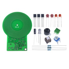 Metal Detector Soldering Exercise Kit, DIY Electronic Parts Metal Detector Kit, DC 3-5V Non-Contact Sensor Circuit Board Module for DIY Electronic Soldering Exercises