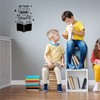 SUPERDANT Reading Corner Wall Sticker Reading Quotes Wall Decals Book