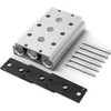 TAILONZ PNEUMATIC 300M 3-Position Manifold 4V310-10 3/8 Inch Solenoid Valve