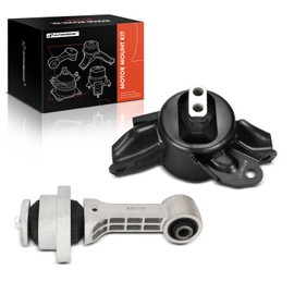 A-Premium Transmission Mount and Torque Strut Mount Kit Compatible with Kia Soul 2014 2015 2016 2017 2018 2019 1.6L 2.0L, Automatic Transmission, Set of 2