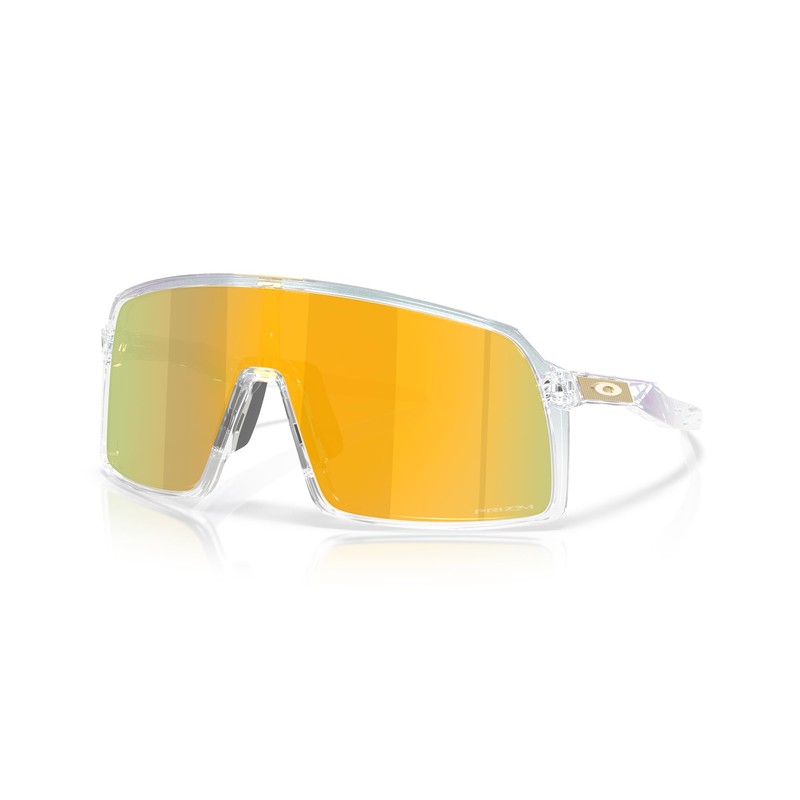 Oakley Men's OO9406 Sutro Polarized Rectangular Sunglasses, Pacific Glass/Prizm 24K,