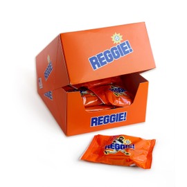 Cuban Lunch The REGGIE! Bar - Milk Chocolate Covered Caramel and Peanuts (24-Pack) Reggie Bars 1.8oz Per Made in USA Endorsed by Baseball Legend Jackson