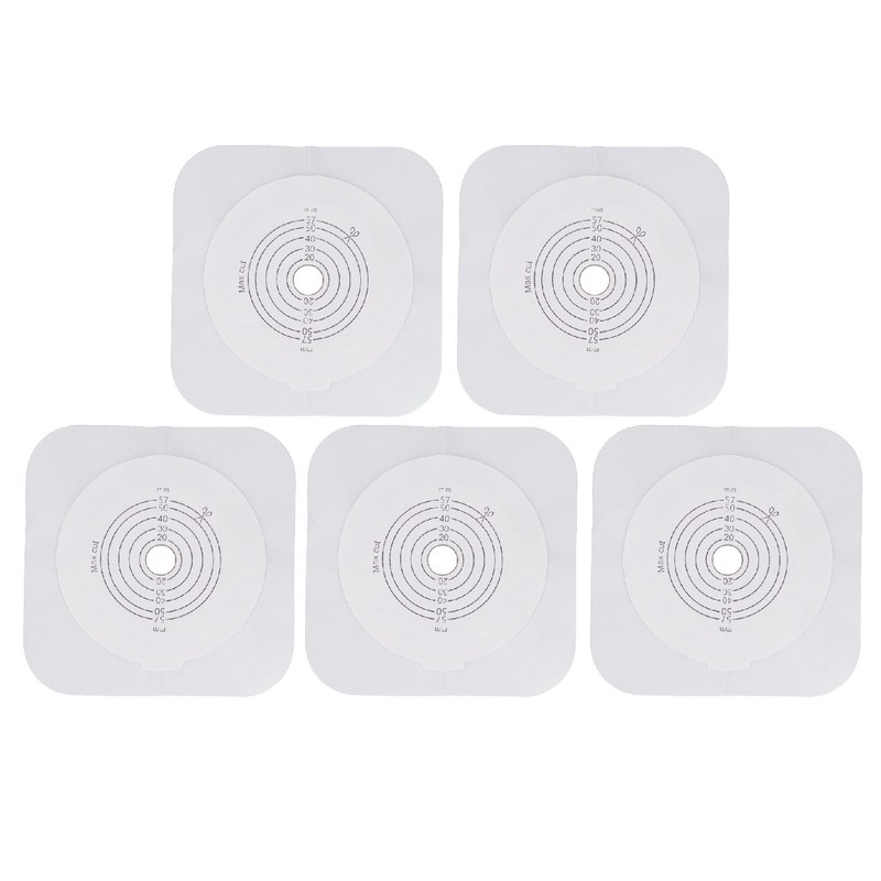 5Pcs Ostomy Barrier Ring Leakage Proof Versatile Ostomy Barrier Extender