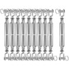 Lsqurel Turnbuckle 304 Stainless Steel Shade Sail Hardware Heavy Duty
