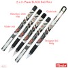 Montex 5 x 0.7mm Steel Tip Smooth Flow Ball Pen