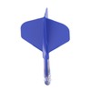 CUESOUL Rust T19 Carbon Integrated Dart Wave and Flight, Large